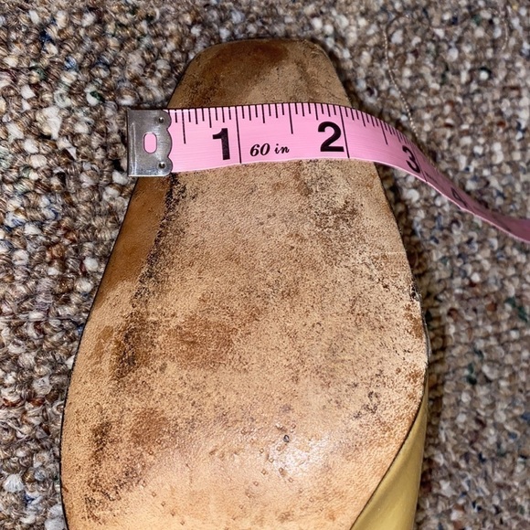 VINTAGE Roberto Capucci heeled leather shoes Size 6 - Picture 8 of 11